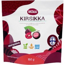 Конфеты Mokki жевательные в молочном шоколаде со вкусом вишни, 150г в магазинах Перекресток