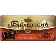 Шоколад Бабаевский Оригинальный темный, 90г в магазинах Перекресток