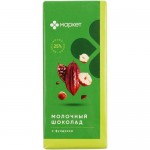 Шоколад молочный с фундуком Маркет, 80г Шоколад молочный с фундуком Маркет, 80г