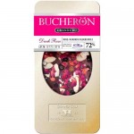 Шоколад Bucheron Grand Cru горький шоколад с миндалем черникой и лепестками роз, 100г