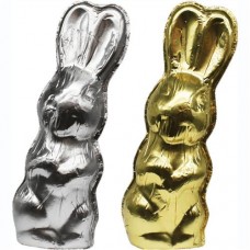 Шоколадные фигурки Золотое Правило Заяц из темного шоколада, 100г в магазинах Перекресток
