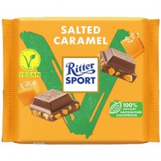 Шоколад Ritter Sport Соленая карамель тёмный, 100г в магазинах Перекресток