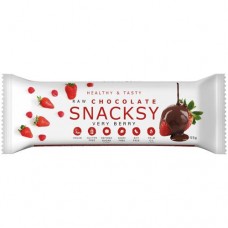 Батончик Snacksy Raw Chocolate с ягодами, 55г в магазинах Перекресток