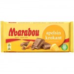 Шоколад Marabou Апельсин Карамель молочный, 200г