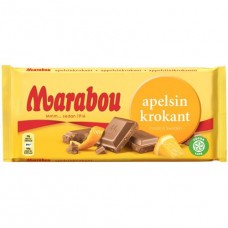 Шоколад Marabou Апельсин Карамель молочный, 200г в магазинах Перекресток