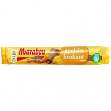 Батончик шоколадный Marabou Карамель-Апельсин молочный, 43г в магазинах Перекресток