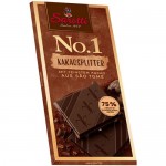 Шоколад Sarotti No.1 Cocoa Nibs с карамелизированными какао-бобами горький 75%, 100г