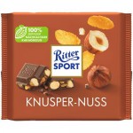 Шоколад Ritter Sport Цельный орех и хлопья, 250г
