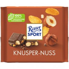 Шоколад Ritter Sport Цельный орех и хлопья, 250г в магазинах Перекресток