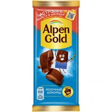 Шоколад Alpen Gold молочный, 80г в магазинах Перекресток