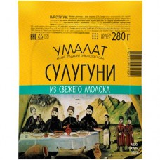 Сыр Умалат Сулугуни 45%, 280г в магазинах Перекресток