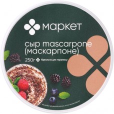 Сыр Маскарпоне 80% Маркет Перекрёсток, 250г в магазинах Перекресток