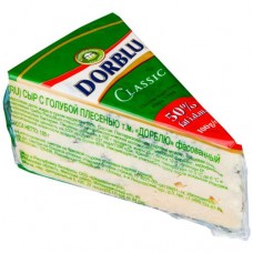 Сыр Аллгой Dorblu Classic с голубой плесенью 50%, 100г в магазинах Перекресток
