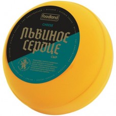 Сыр полутвёрдый Радость Вкуса Львиное сердце 45% в магазинах Перекресток