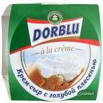 Крем-сыр Dorblu A La Creme с голубой плесенью 65%, 80г