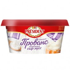 Сыр-мусс творожный President Прованс сливочный 62%, 120г в магазинах Перекресток