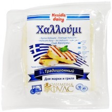 Сыр рассольный Kesidis Dairy Халлуми для гриля традиционный 40%, 270г в магазинах Перекресток