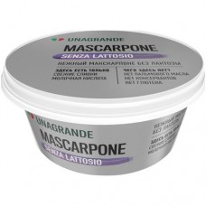 Сыр мягкий Unagrande Маскарпоне без лактозы 80%, 250г в магазинах Перекресток