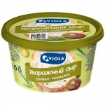 Сыр Viola оливки розмарин творожный 68%, 150г