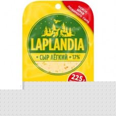 Сыр полутвёрдый Laplandia Лёгкий фасованный 17%, 225г в магазинах Перекресток