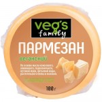 Пармезан Vegs Family веганский белковый пищевой на растительной основе со вкусом сыра Пармезан, 100г