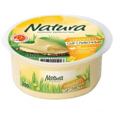 Сыр Natura Сливочный 45%, 300г в магазинах Перекресток