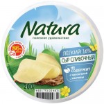 Сыр Natura Сливочный легкий 30%, 200г