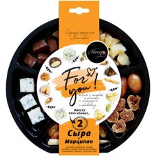 Сырный презент Благодарю! 2 сыра 40-50%, 156г в магазинах Перекресток