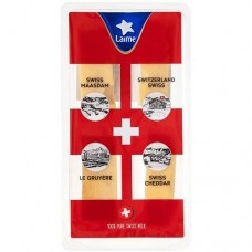 Сыр Laime ассорти Грюйер Чеддар Швейцарский и Маасдам, 160г в магазинах Перекресток
