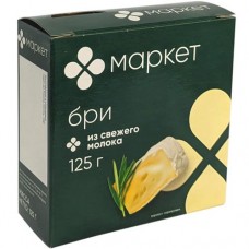 Сыр Бри с белой плесенью 60% Маркет, 125г в магазинах Перекресток