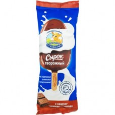 Сырок творожный Коровка из Кореновки ванильный в молочно-шоколадной глазури 23%, 50г в магазинах Перекресток