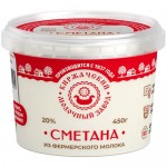 Сметана Киржачский 20%, 450г