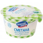 Сметана Залесский фермер 15%, 180г