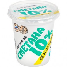 Сметана Ростагроэкспорт 10%, 320г в магазинах Перекресток