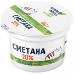 Сметана 20% Зелёная Линия, 180г