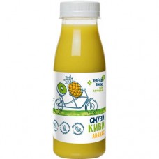 Смузи киви-ананас с соком Зелёная Линия, 270мл в магазинах Перекресток