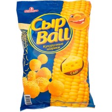 Шарики кукурузные СырBall со вкусом сыра, 140г в магазинах Перекресток