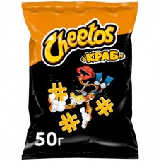 Снеки Cheetos кукурузные со вкусом краба, 50г в магазинах Перекресток