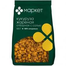 Зерна кукурузы обжаренные солёные Маркет, 100г в магазинах Перекресток