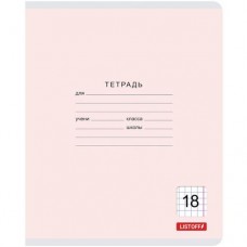 Тетрадь Listoff Классическая серия школьная на скрепке в клетку, 18л в магазинах Перекресток