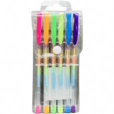 Набор ручек Union Source гелевых мультиколор FHF2204416, 6шт в магазинах Перекресток