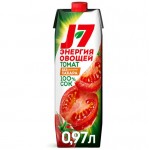 Сок J7 Томатный с мякотью, 970мл