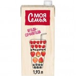 Напиток сокосодержащий Моя Семья Ягода-Сочнягода, 1,93л