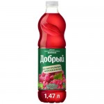 Нектар Добрый из яблок, черноплодной рябины и малины для детей старше 3-х лет, 1,47л