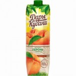 Нектар Дары Кубани персиково-яблочный с мякотью, 950мл