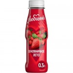 Напиток сокосодержащий Любимый Земляничное лето, 300мл Напиток сокосодержащий Любимый Земляничное лето, 300мл