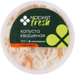 Капуста квашеная шинкованная с морковью Маркет Перекрёсток, 300г