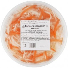 Капуста квашеная кислая, 650г в магазинах Перекресток