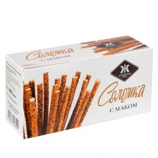 Соломка Жуковский Хлеб сдобная с маком, 200г в магазинах Перекресток