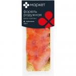 Форель радужная филе-ломтики слабосоленая Маркет, 120г